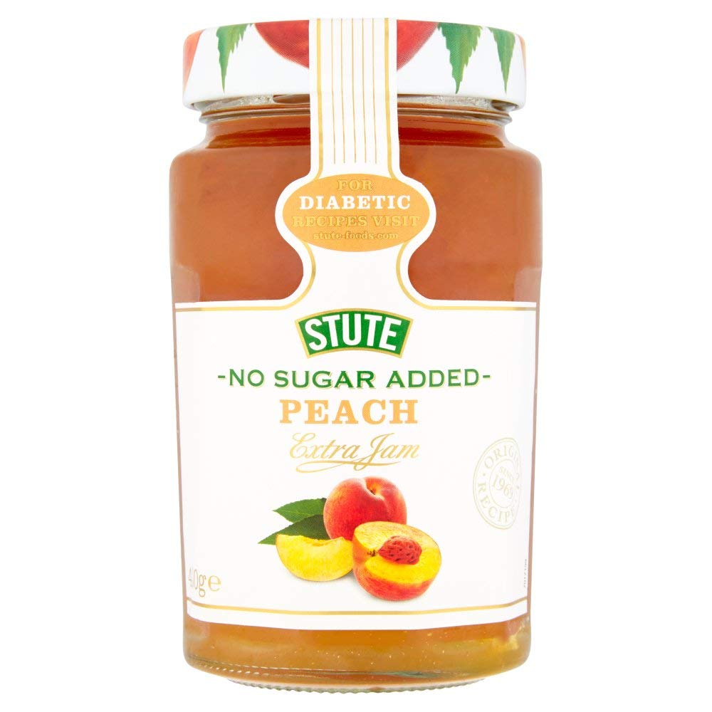 Stute Diabetic Peach Jam 430g x 3