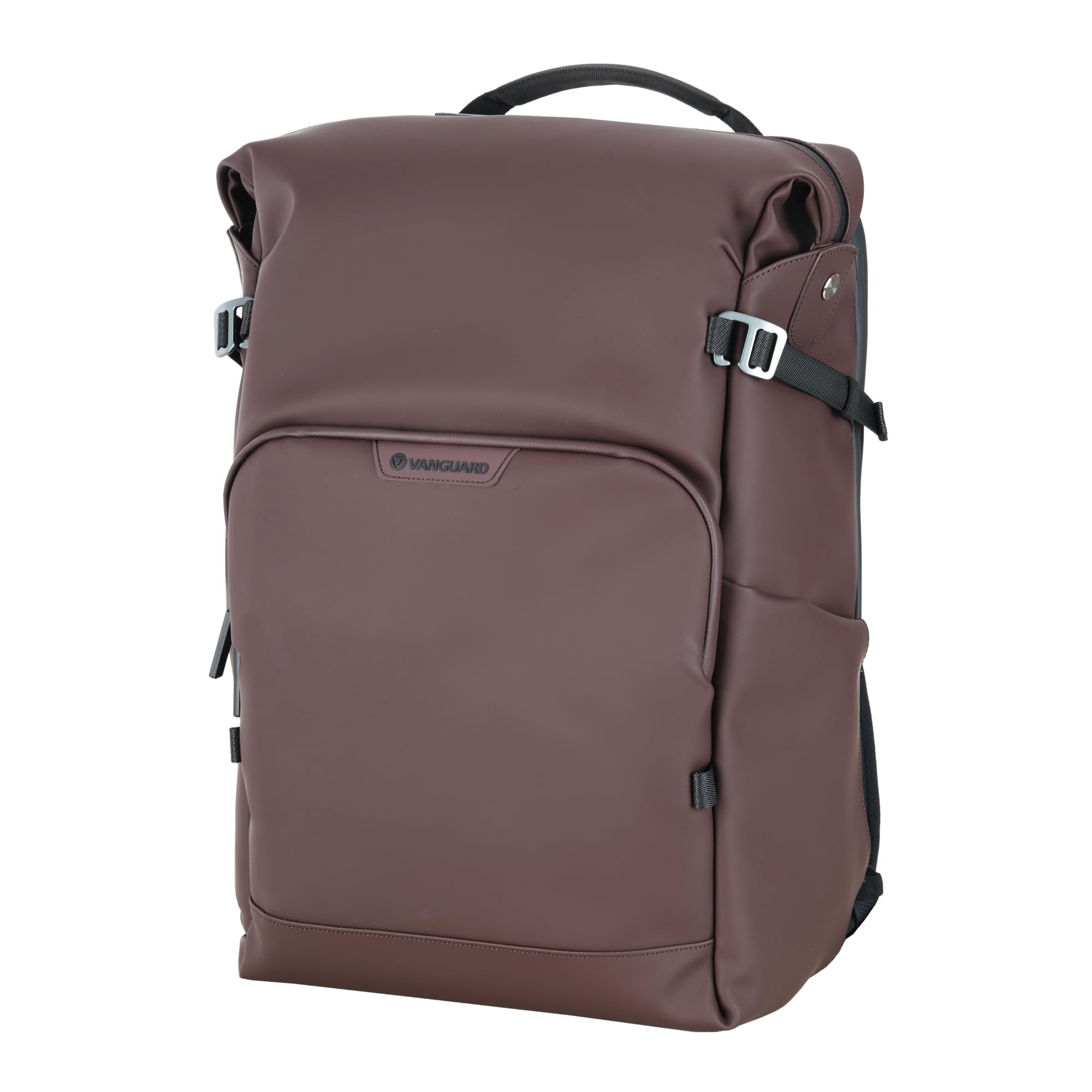 VANGUARD VEO Lite B30L Camera &amp; Everyday Backpack (Chocolate) – Fits Full-Frame Camera with 70–200mm Attached + 4 Lenses, 16" Laptop Storage, 3-Way Access, Convertible Daypack Design
