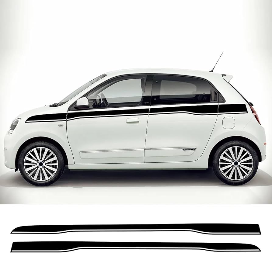 ルノー純正 サイドウィンドウシール 左右セット 8200341503 Amazon.co.jp: IBLUON 車のウエストラインステッカーサイドドア