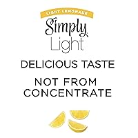 Vista 3 de Simply Light Limonada, botella de 52 onzas líquidas