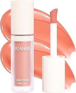 Rubor líquido mate para mejillas, rubor en cr...