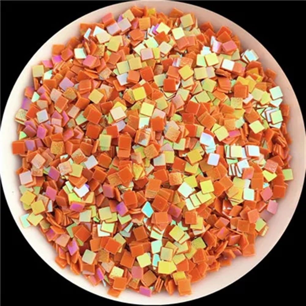 Paillettes en vrac multicolore AB Orange pour réussir vos décors de mariage