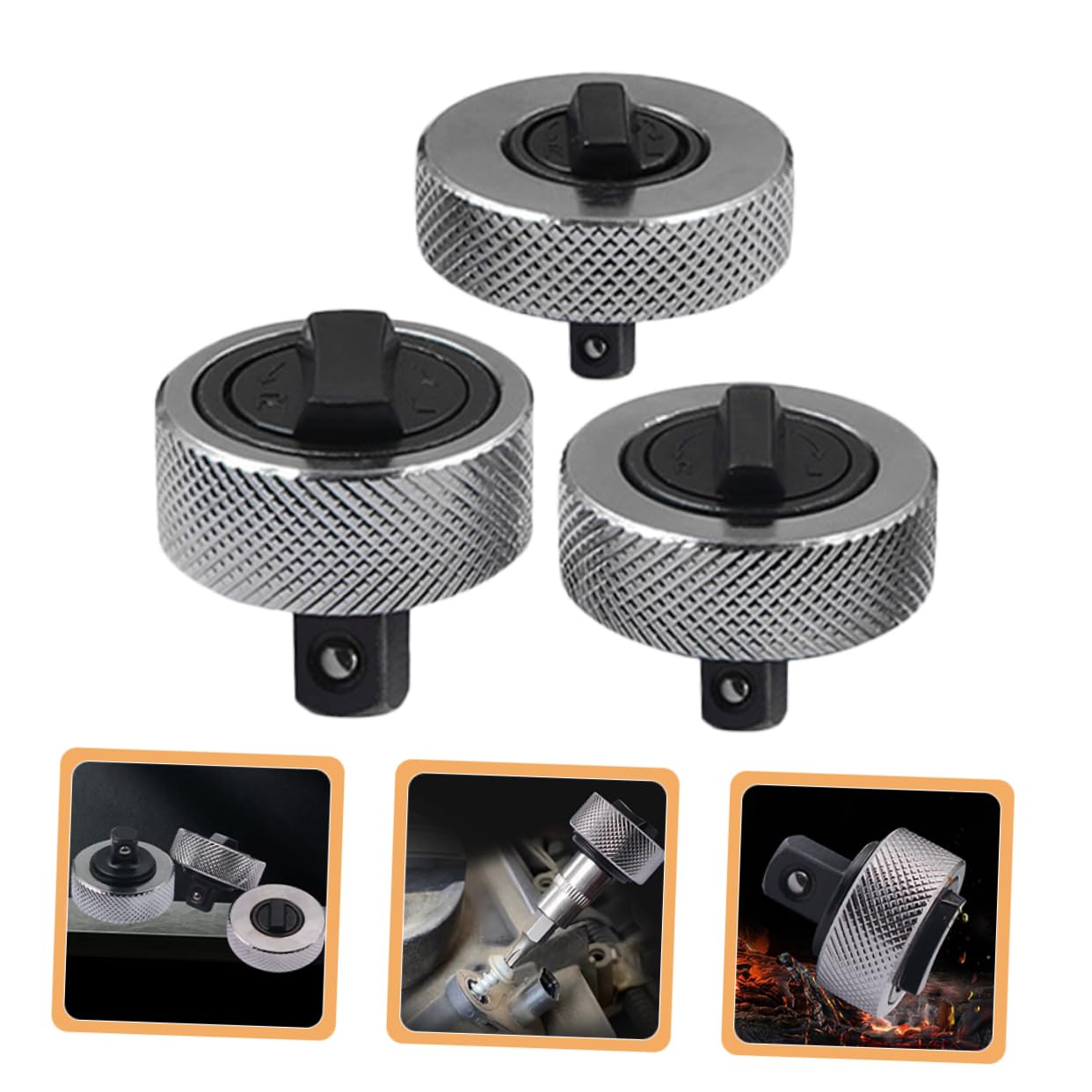 Amazon.com: SEWOART 迷你棘輪扳手3 種尺寸公制棘輪扳手組煞車維修工具小巧設計: 家居裝修