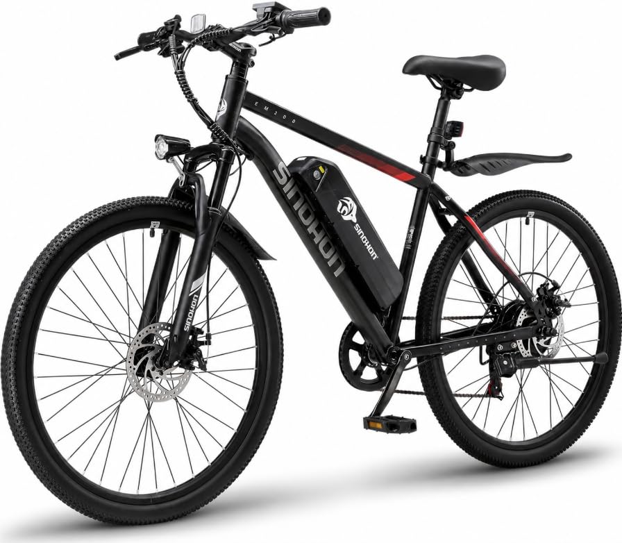 Amazon.com : SINOHON Electric Bike for Adults, 26