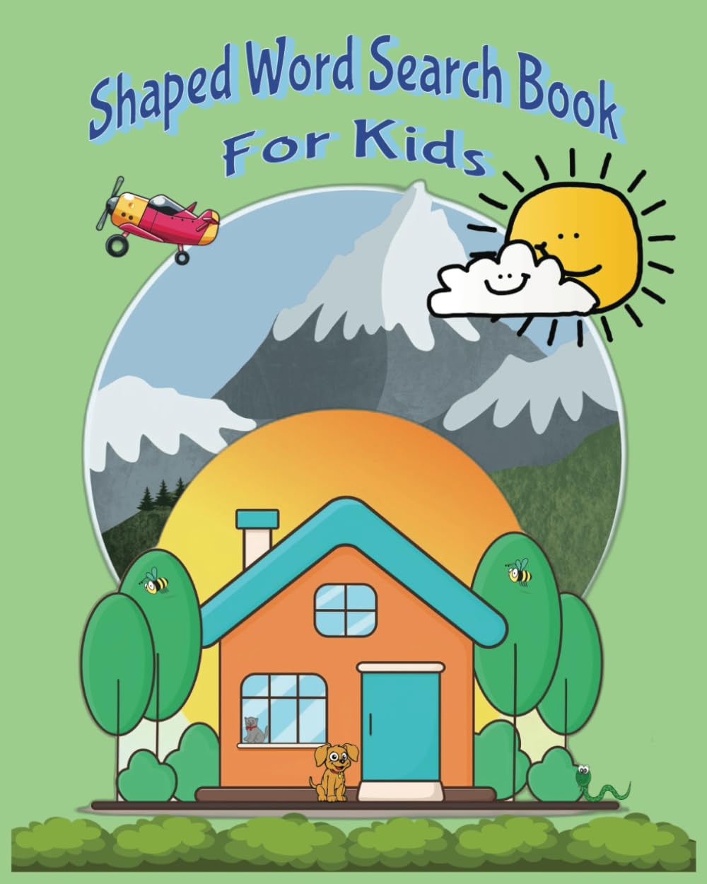 Shaped Word Search Book For Kids