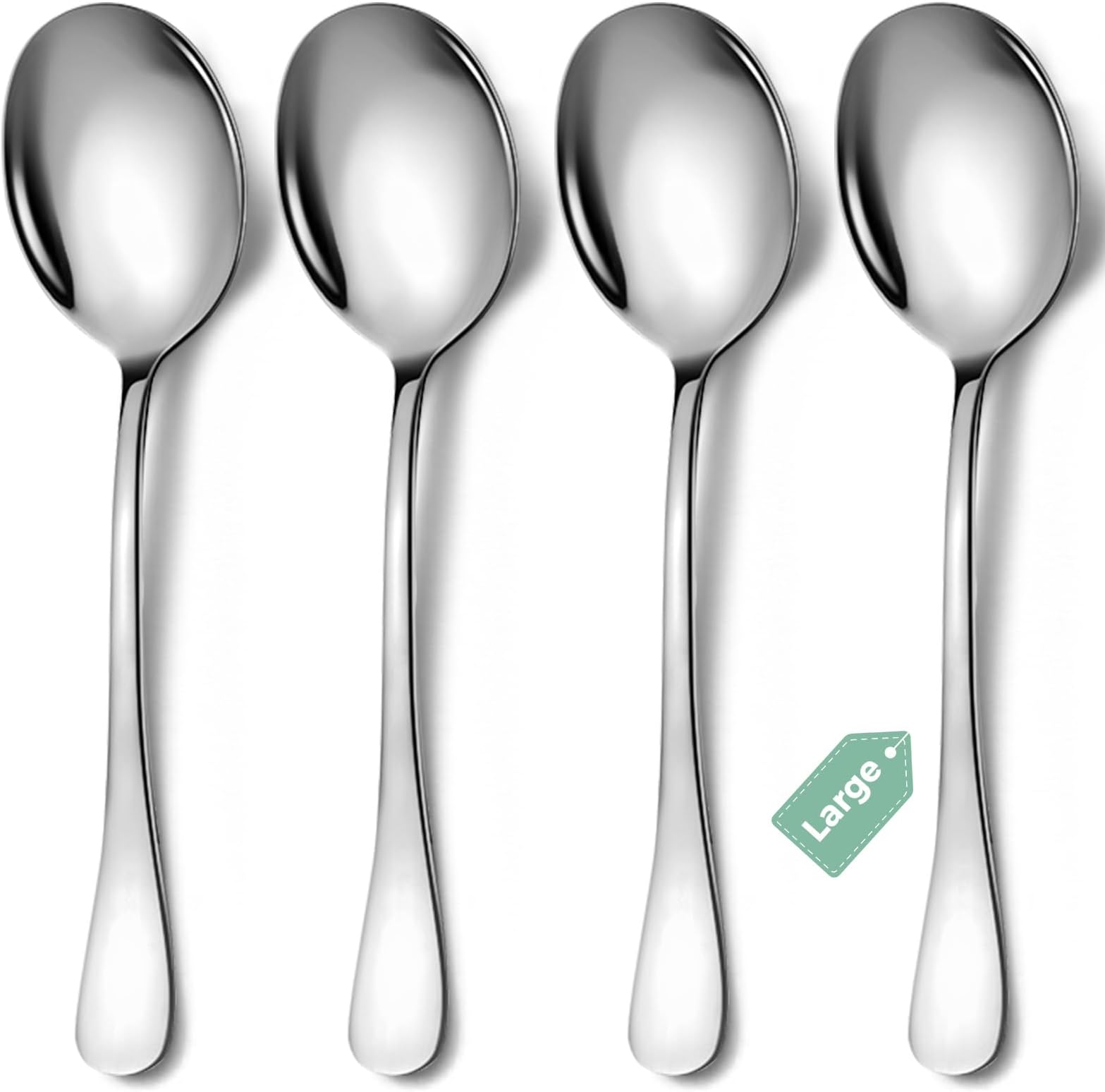 Buy Stainless Steel Serving Spoons Set Of 6 By VarEesha At 100% OFF By - View #4