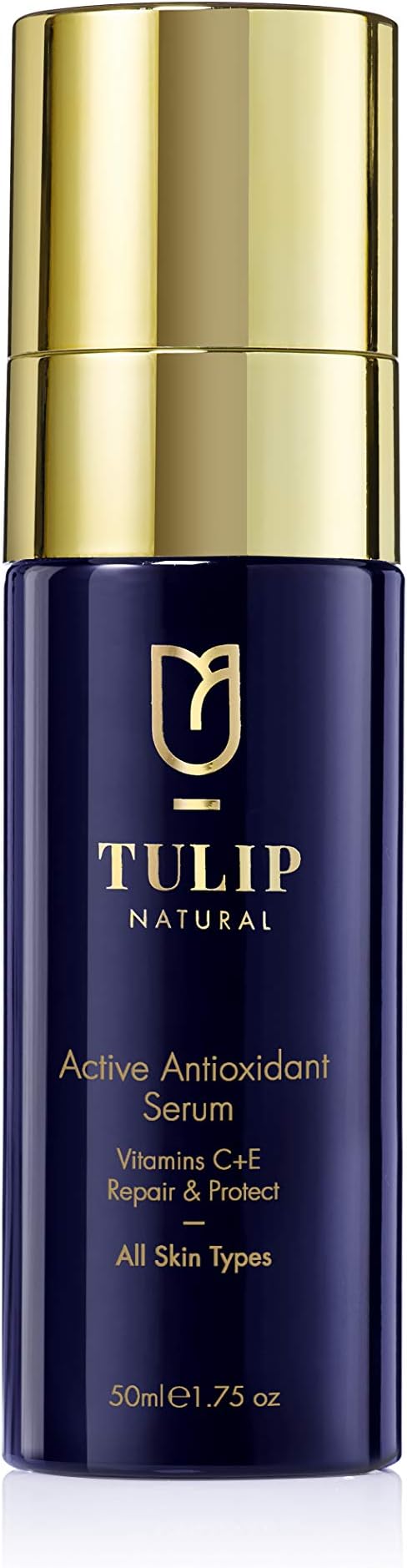Antioxidant Vitamin C Serum for Face – Anti Aging & Moisturizing Vitamins C & E Repair & Protect – Reduce Wrinkles & Acne Scars with Vitamin E for Youthful, Radiant Skin by Tulip Natural, 1.75oz