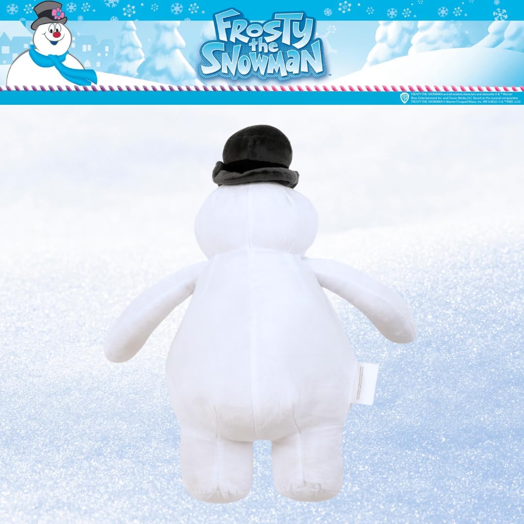 Frosty The Snowman Holiday & Christmas Bedding Super Soft Plush Cuddle Pillow Buddy, (Officially Licensed Product) By Franco
