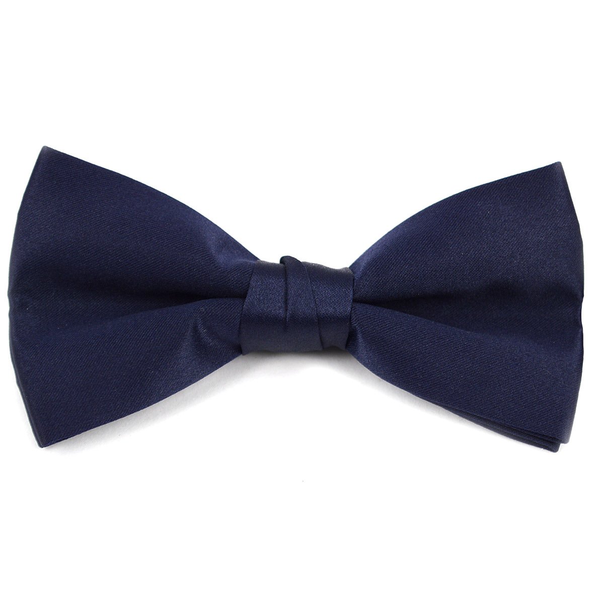 boxed-gifts Boy's Poly Satin Banded Clip On Bow Ties (Lavender)