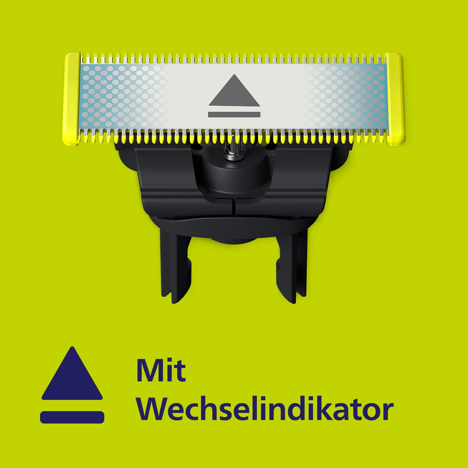 Philips OneBlade First Shave Klingen, passend für alle OneBlade und OneBlade Pro Modelle, für besonders empfindliche Haut im Gesicht, original von Philips, 2er-Pack (Modell QP225/50)