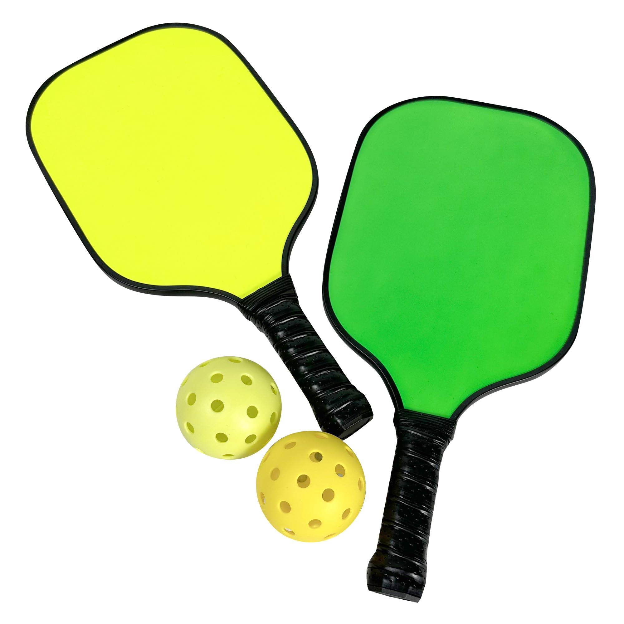 Amazon.com: ESPN Neon Pickleball Set Includes 2 neon Paddles and 2
