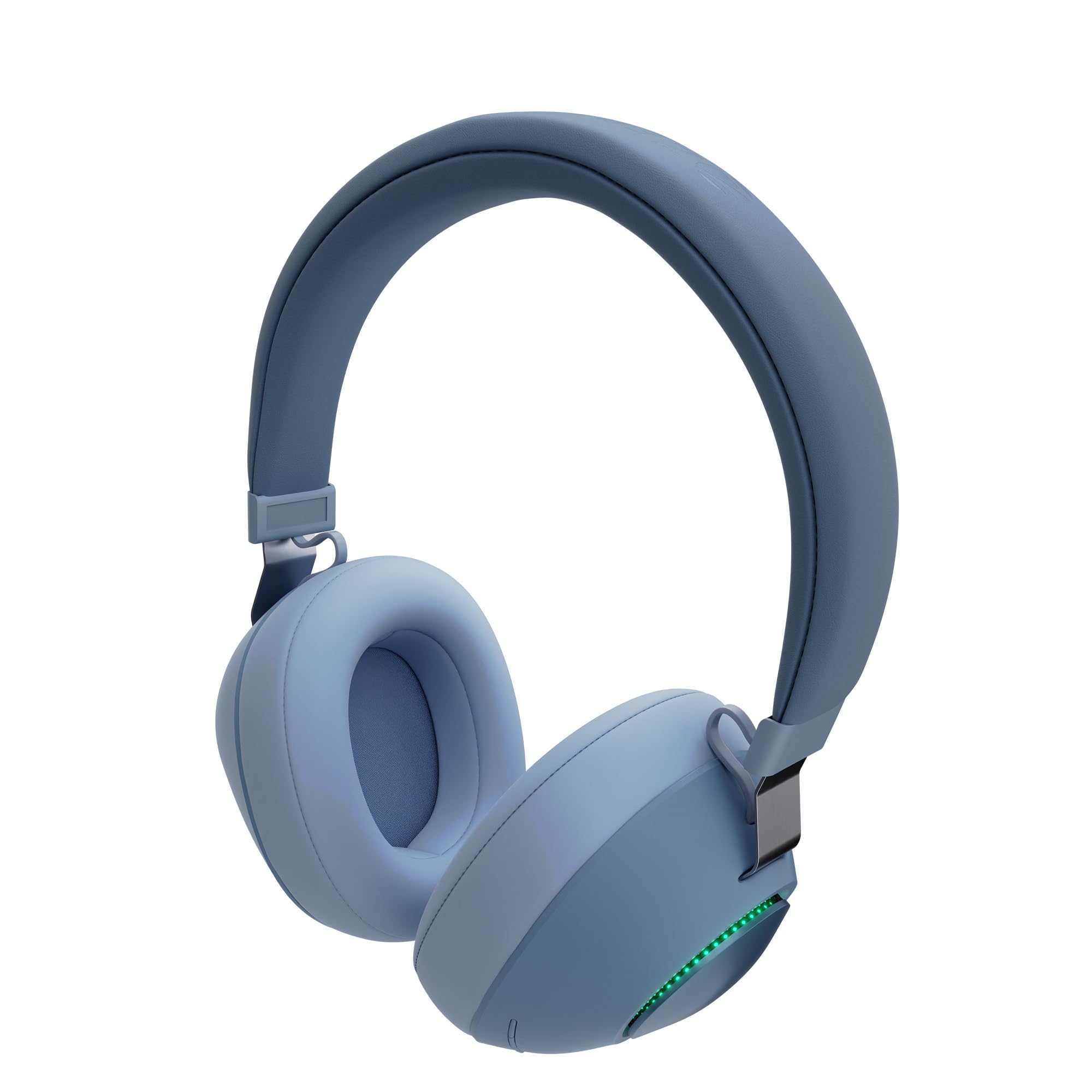 ZEBRONICS Duke (2026 Upgrade) Wireless Headphone, BT v5.3, Upto 60 hrs Playback, 40mm Drivers, Deep Bass, ENC, Gaming Mode, Dual Pairing, LED Lights, Media/Volume Control, Call Function (Blue) — Amazon image 10