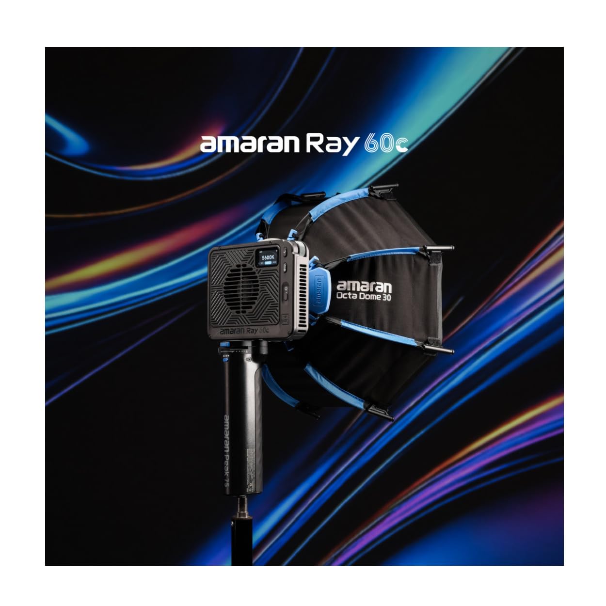 Amazon.com : Amaran Ray 60c Full-Color RGB LED Video Light Bundle