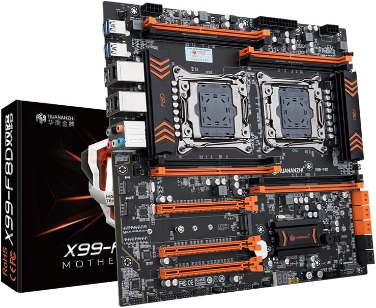 HUMANZHI X99-F8D マザーボード　デュアルCPUソケット HUANANZHI X99 DUAL-F8D マザーボード ユーザーマニュアル
