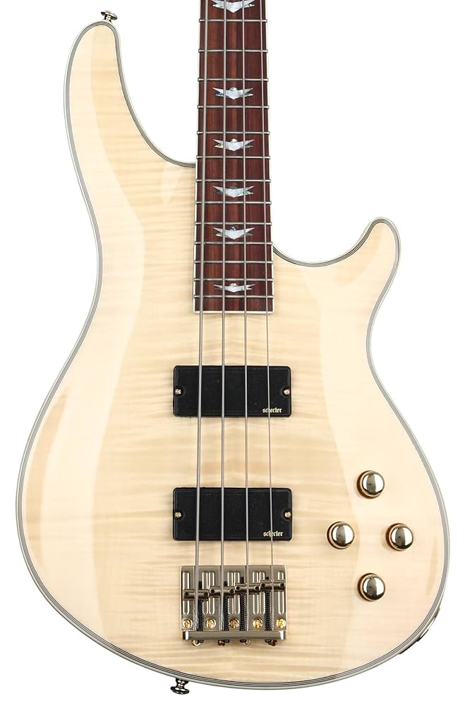 ベース Schecter Omen extreme-4 Amazon.com: Schecter Omen Extreme-4 Bass Guitar - Natural