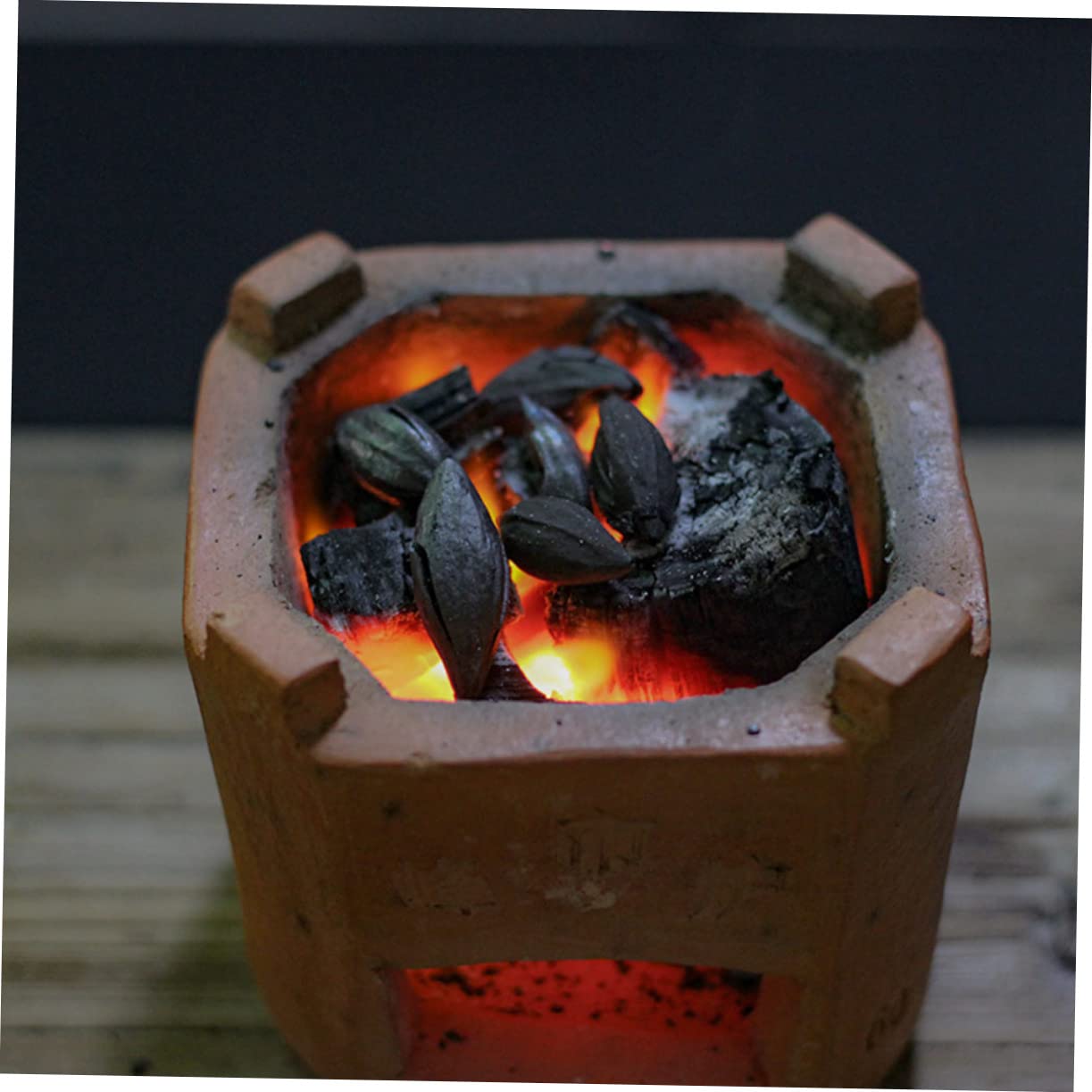 CIMAXIC Natural Olive Charcoal Stove Fire Charcoal for Cooking Kitchen Cooking Charcoal Fire Grill for Outdoor