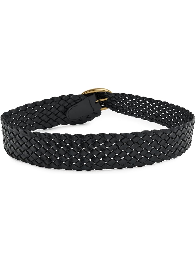 Black Madewell Woven Hip Belt