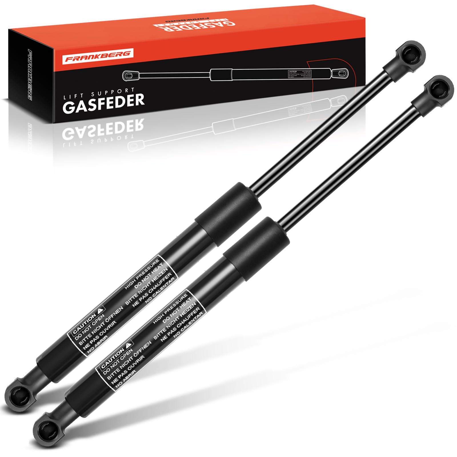 Frankberg 2x Gas Struts Bonnet Compatible with R.a.n.g.e R.o.v.e.r AWD Mk III L322 Diesel Off-Road Vehicle SUV 2002-2012 Replace# BKK760010