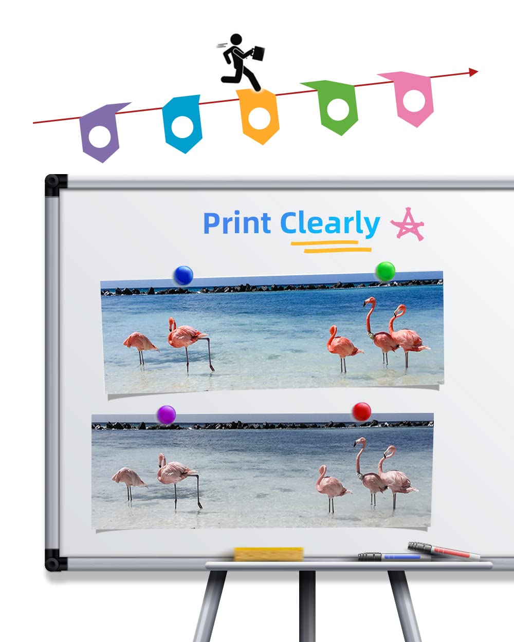 Q-image 1500XL Cartucce d'inchiostro per Canon PGI-1500XL PGI-1500XL per Canon Maxify MB2750 MB2150 MB2050 MB2755 MB2300 MB2350 MB2300 MB2000 (3 Ciano, 3 Magenta, 3 Giallo)