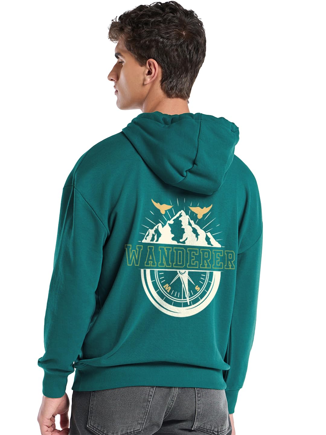 Men's Graphic Print Oversized Fit Full Sleeve Terry Hoodies-image-49