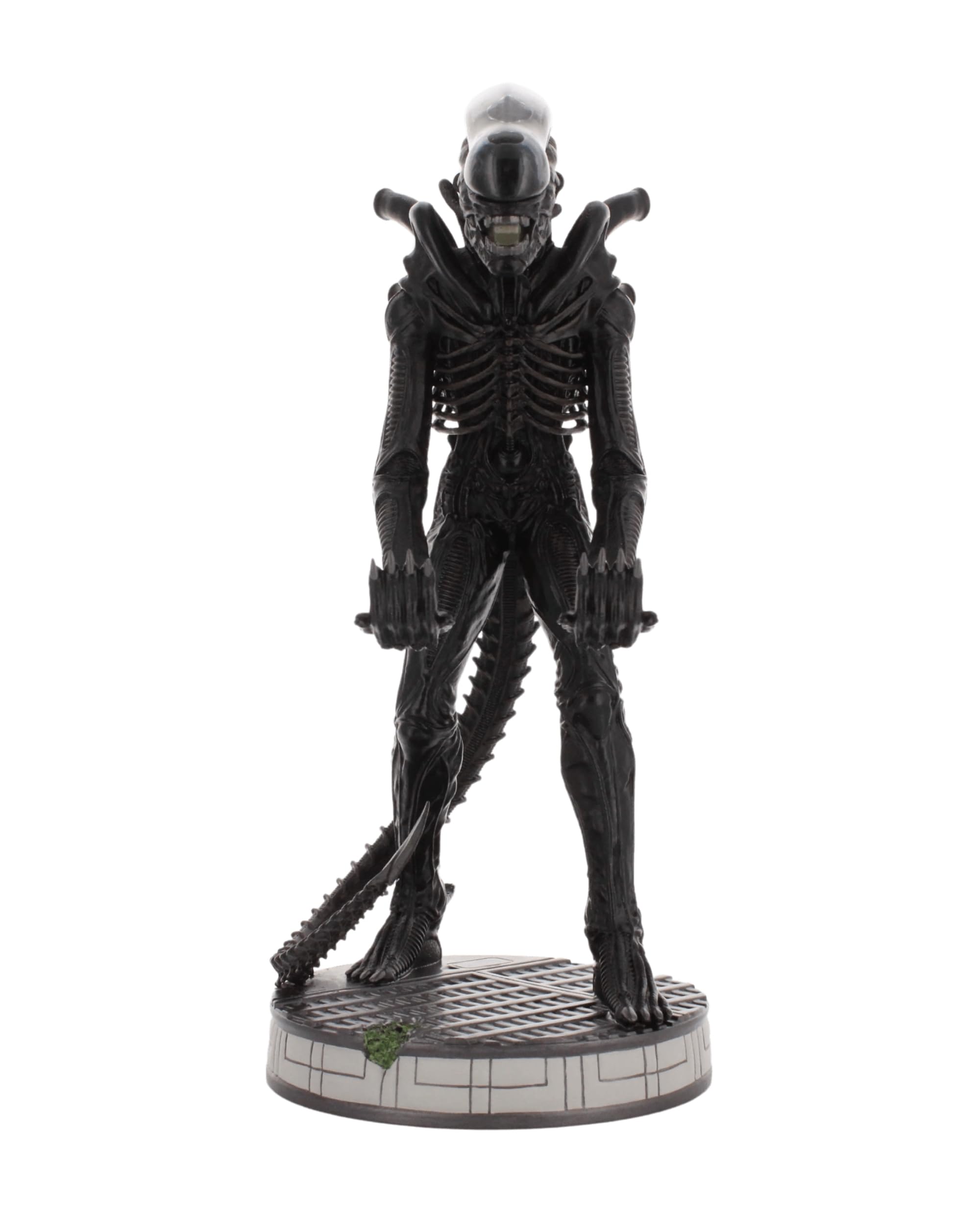 Cableguys Alien Xenomorph - Supporto per controller e porta telefono, accessorio e statuetta per desktop e gamer, compatibile con Xbox, PlayStation e la maggior parte dei controller