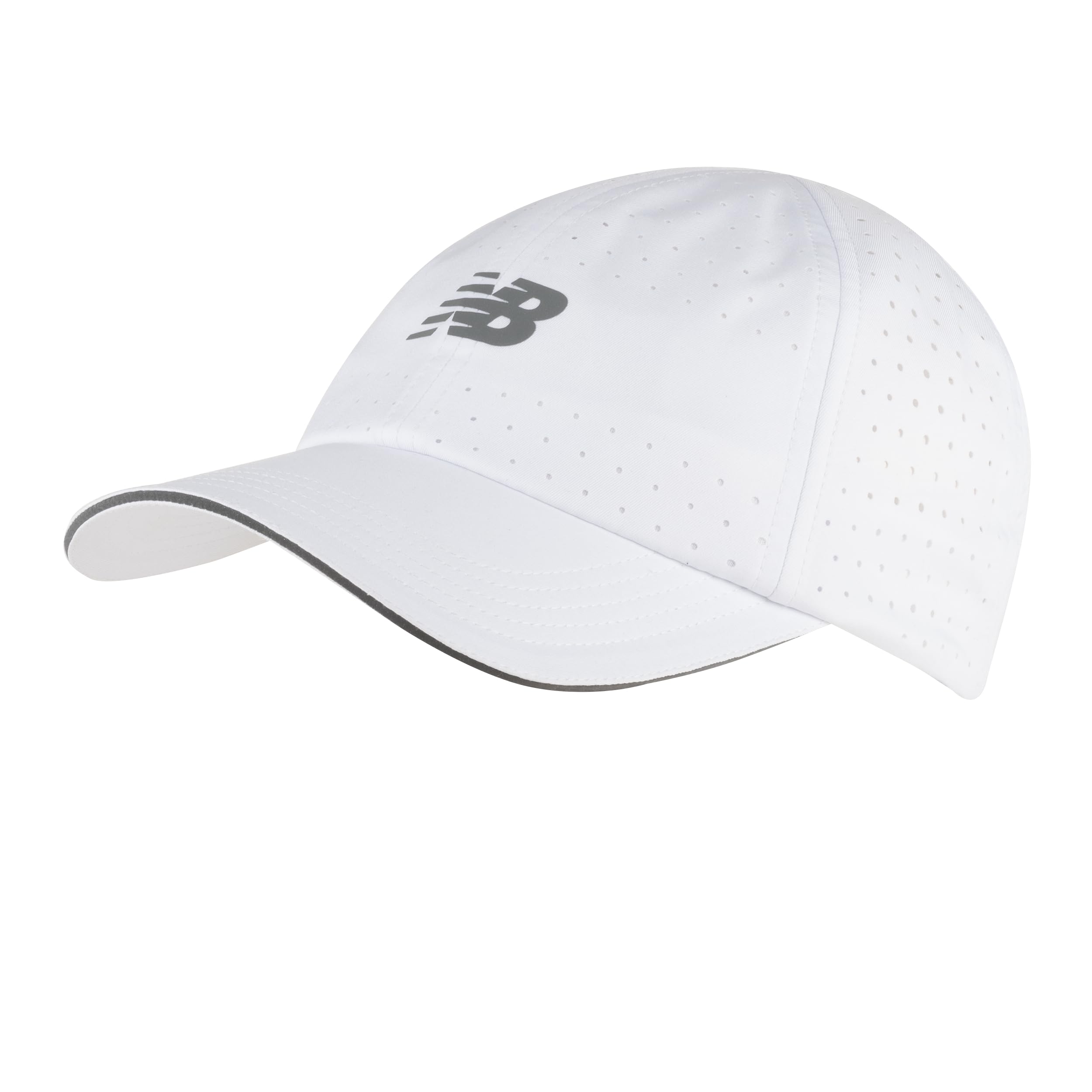 New Balance Cappello da corsa, unisex, 6 pannelli, taglia unica