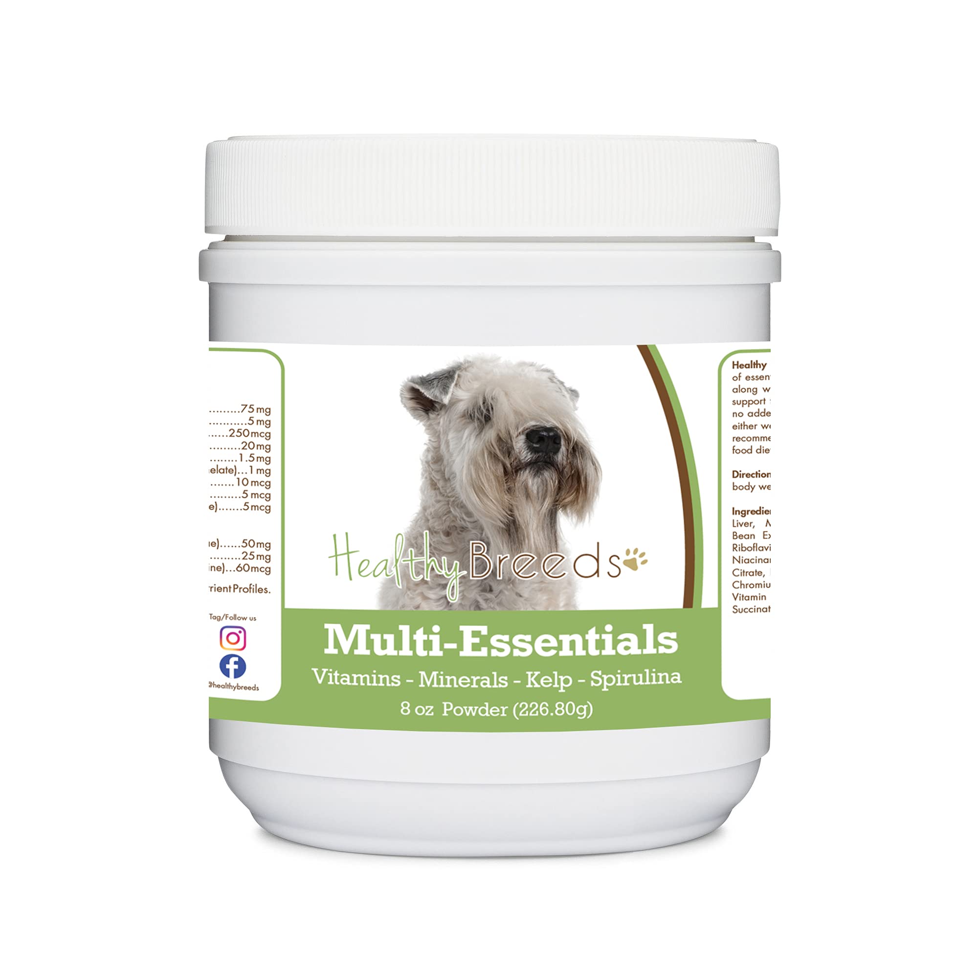Healthy Breeds Soft Coated Wheaten Terrier Multi-Essentials Powder for Dogs 8 oz