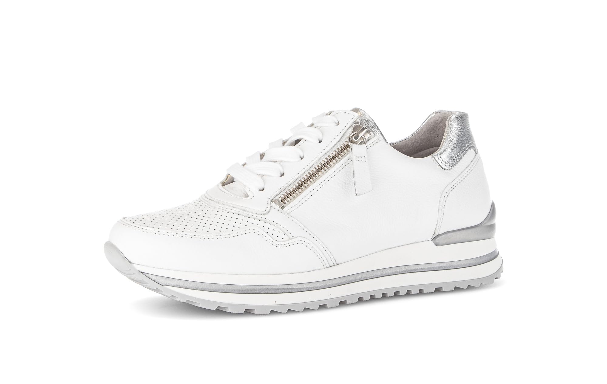 Gabor Damen Low-Top Sneaker, Frauen Sneaker,Komfortable Mehrweite (H)