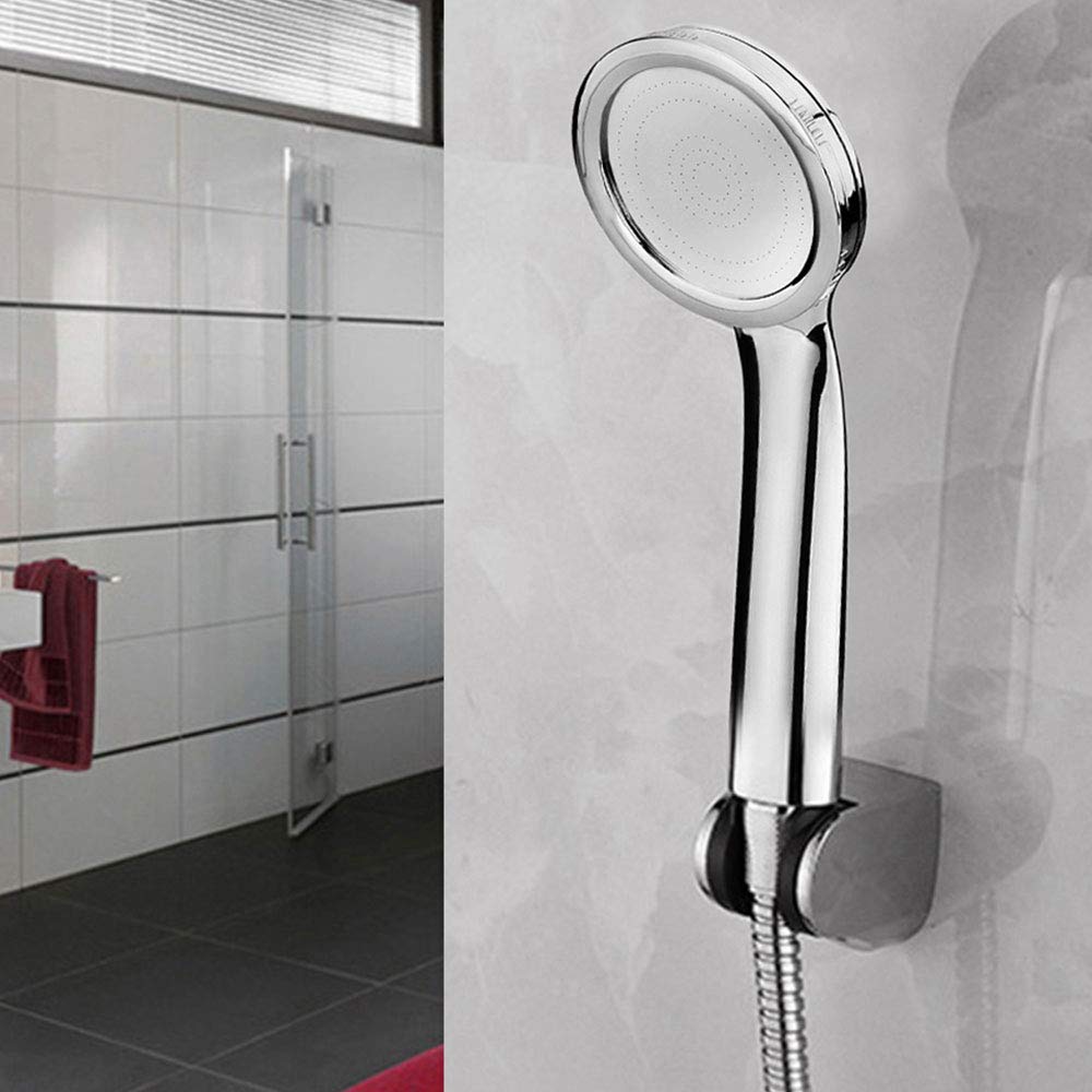 HMTE Soffione Doccia filtrato con Tubo Flessibile Portatile - Soffione Doccia addolcitore d'Acqua Dura - Filtro per soffione Doccia ad Alta Pressione e Risparmio idrico per la Migliore Esperienza Spa