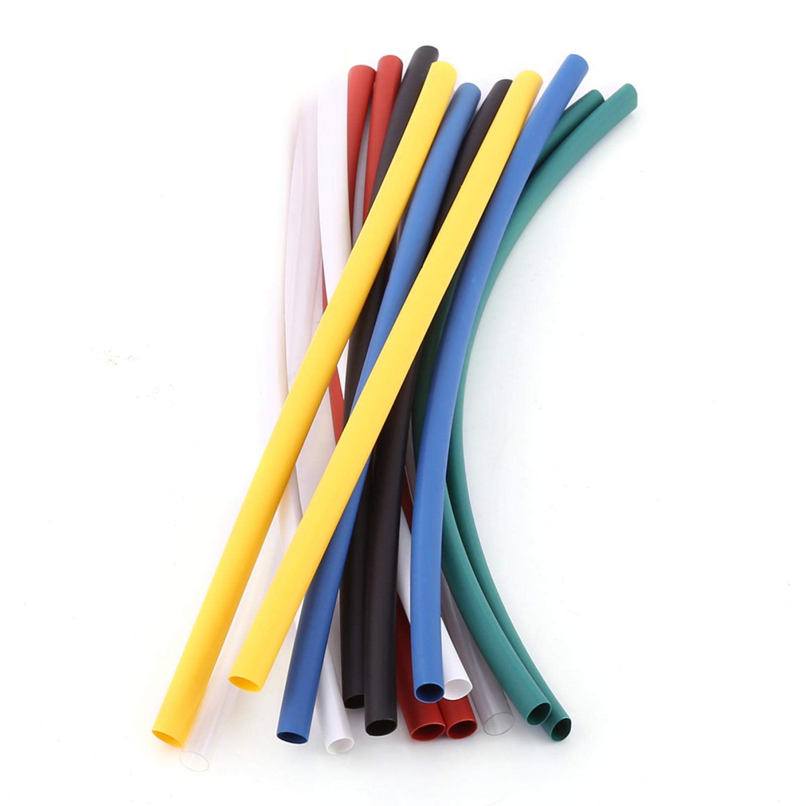 Kit 70 Pezzi Tubo Termoretraibile Uxcell, 2:1, Assortimento 5 Misure, Per Cavi Elettrici