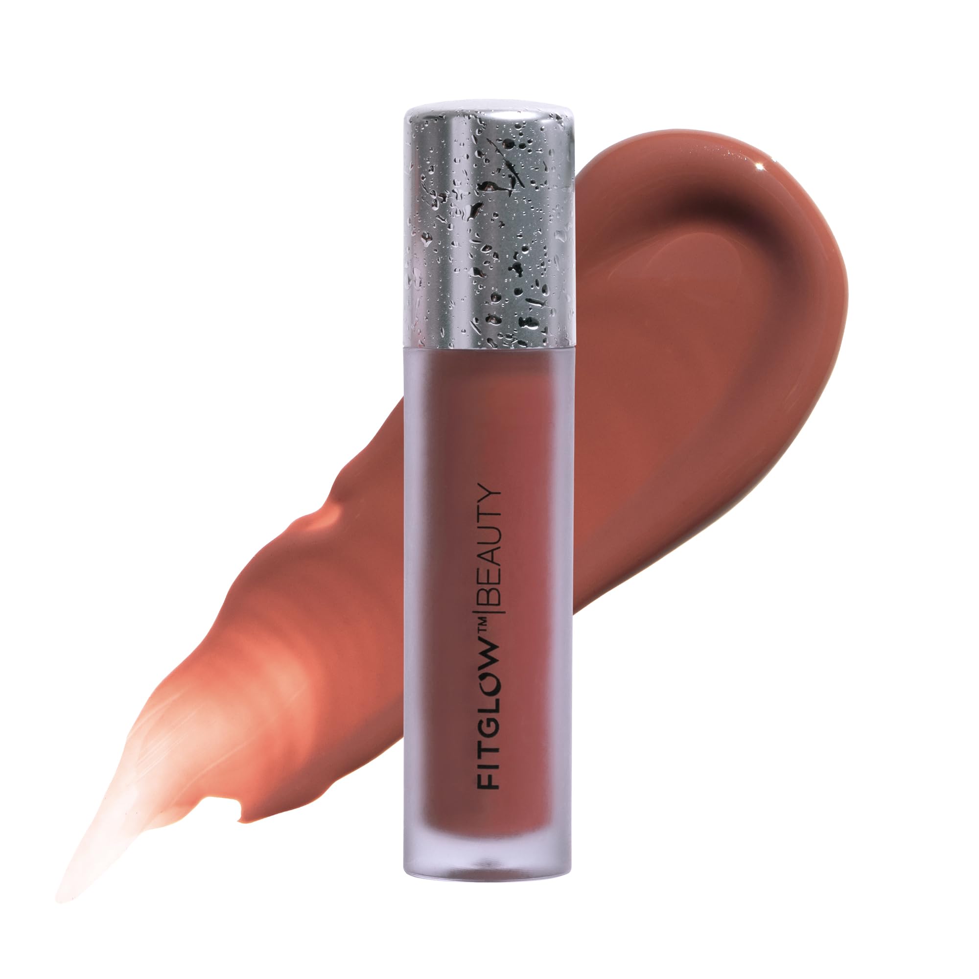 - FITGLOW Beauty Lip Colour Serum | Hydrating Lip Gloss | Plumping Anti-Aging Lip Treatment | Natural Shine with Pomegranate Sterols & Collagen | Buildable Color for Dry Chapped Lips | Root - 10g