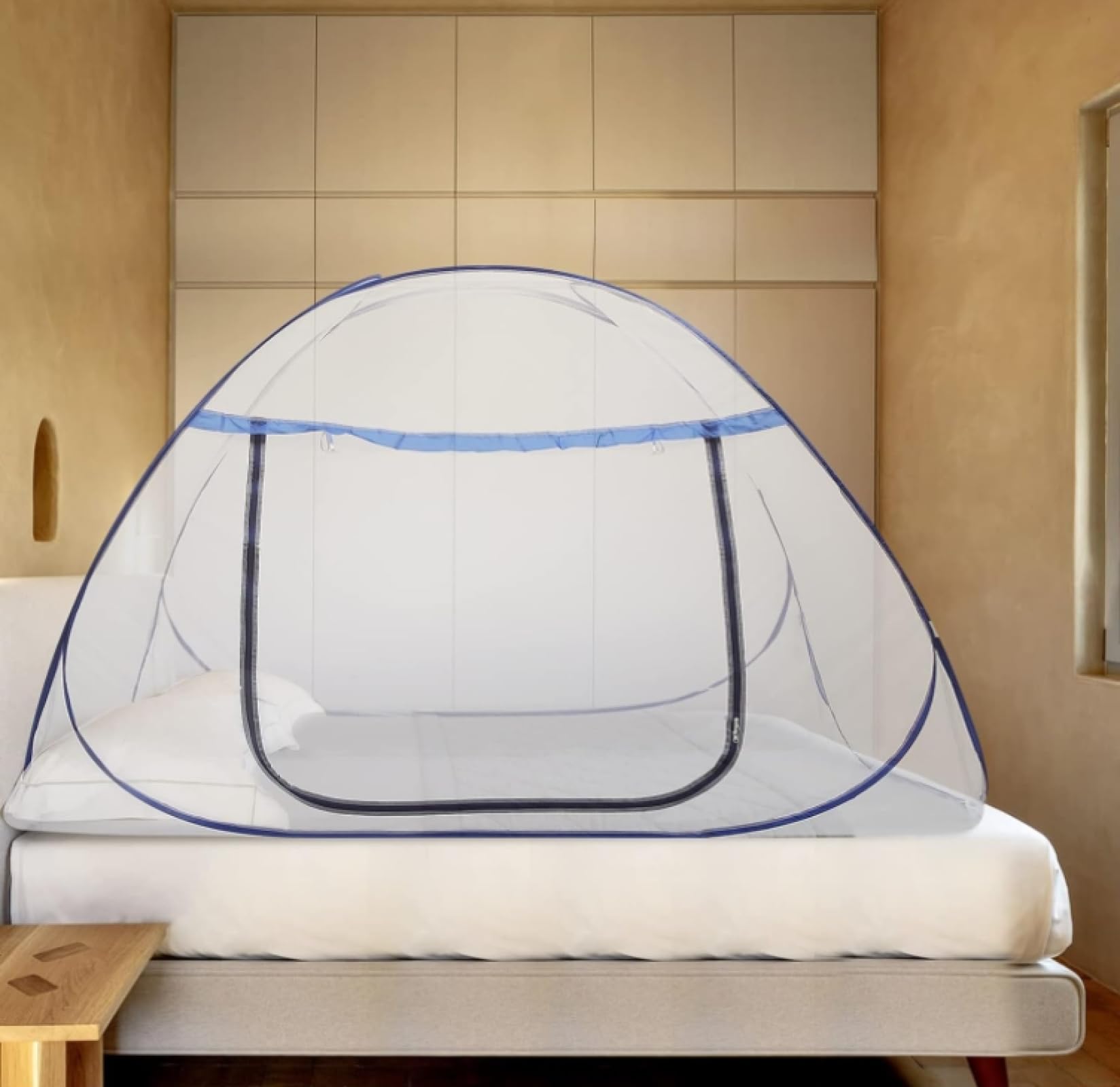 Moustiquaire de lit 180x200 pour le camping et les voyages