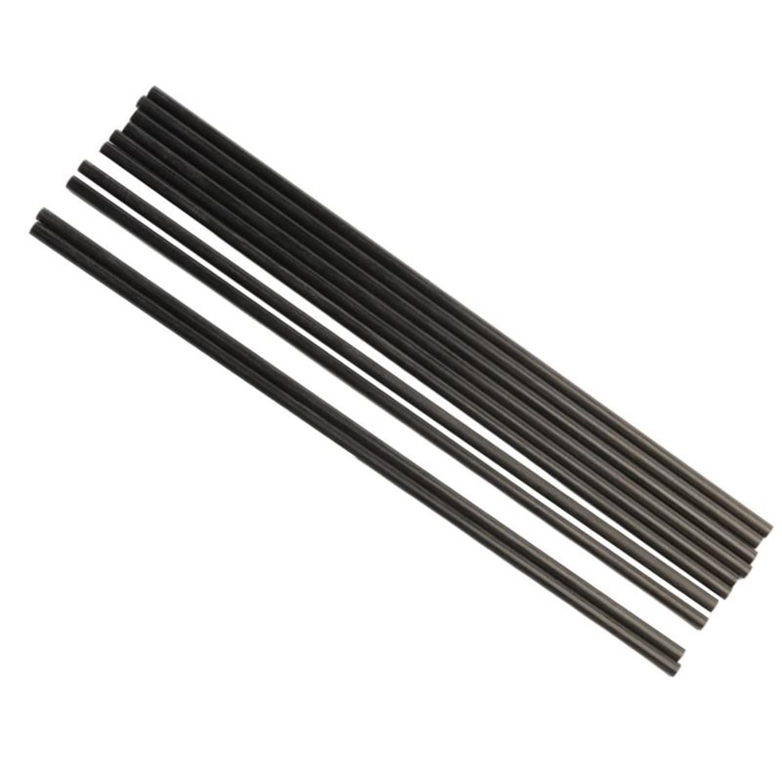 1pcs Aste for barra tonda in fibra di carbonio