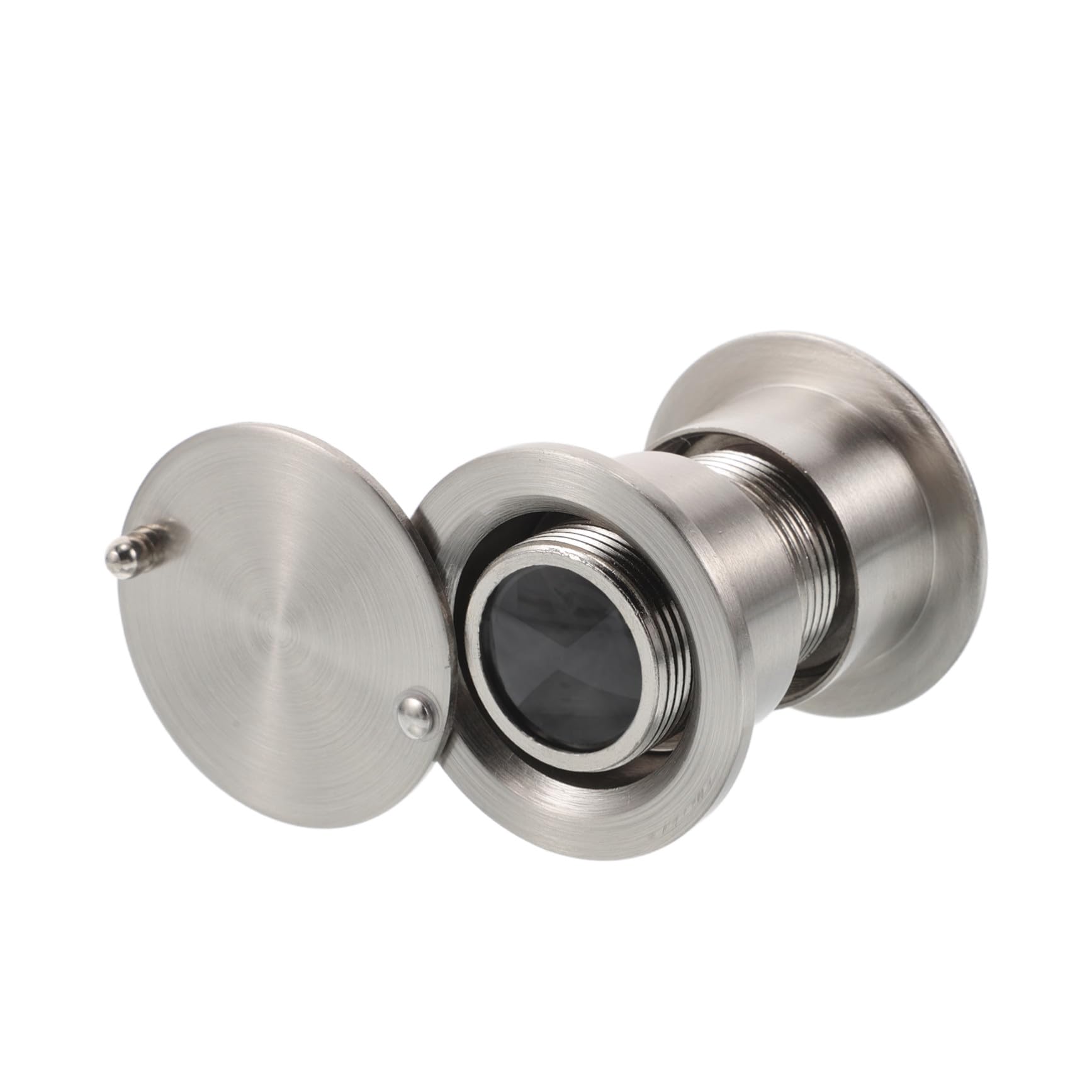 ORFOFE Mirilla de Puerta con Lente HD y Ángulo Amplio Trasera para Privacidad Kit de Mirillas Antirrobo de Aleación de Zinc para Seguridad Hogar y Oficina Incluye Herramienta de