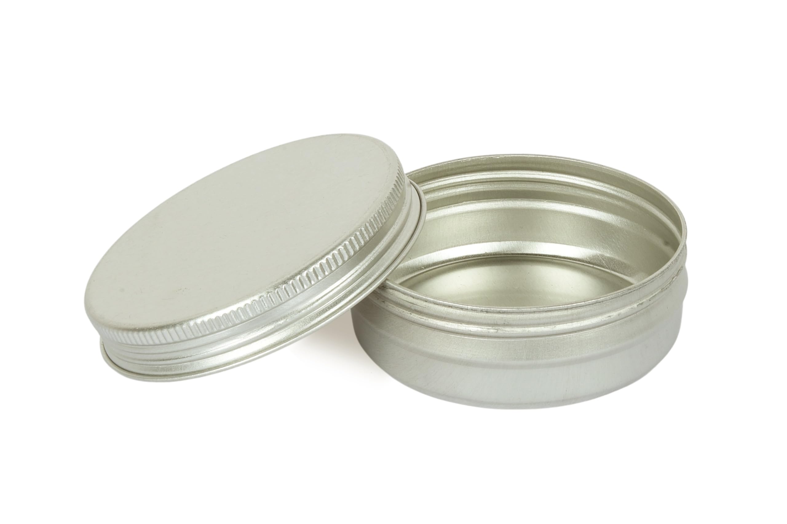 50 ml Aluminium Cosmetic Cream Containers with Threaded Lid & EPE Liner for Creams, Pack of 5| Reusable Storage & Packing Jars for Creams, Balms, Scrubs, Waxes-image-10