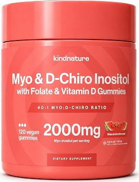 kindnature Myo Inositol Gummies + D-Chiro, 401, Sugar-Free