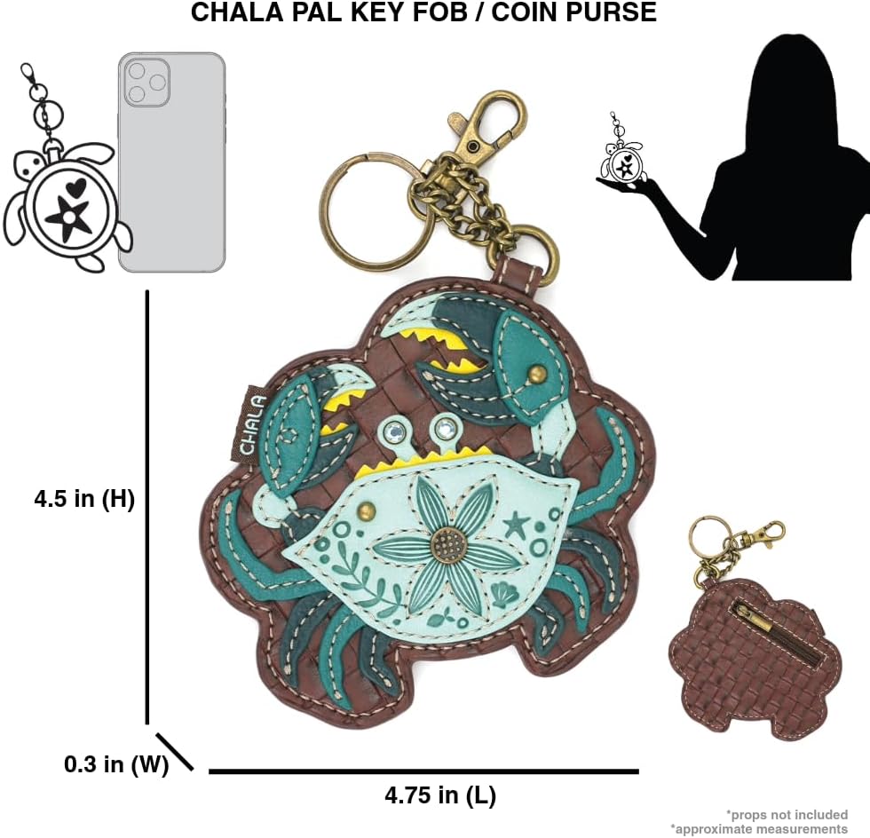 CHALA Ocean Collection Women's Decorative Key Fob/Coin Purse Accessory - Image 3