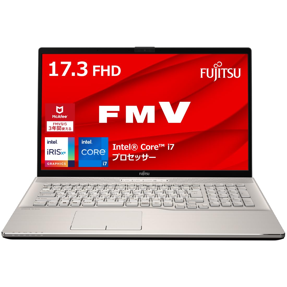 富士通FMVA77EW/i7-2670QM/8GB 富士通 FMV LIFEBOOK AH77/M FMVA77MB [シャイニーブラック