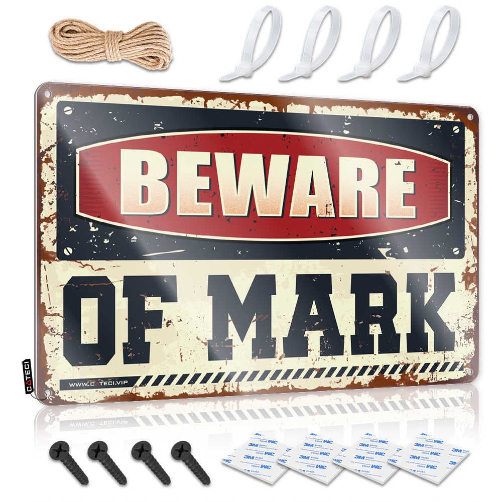 Stitch Room Decor Accessory Farmhouse Signs | Beware Of Mark Funny Decorative Wall Art Ready To Hang For Outhouse(30X40CM)