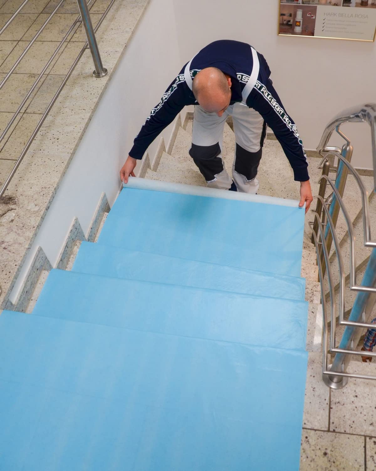 Scorprotect® atmungsaktives Abdeckvlies selbsthaftend 1 x 50 m mit Membranfolie 160 g/m² AktivTurbo