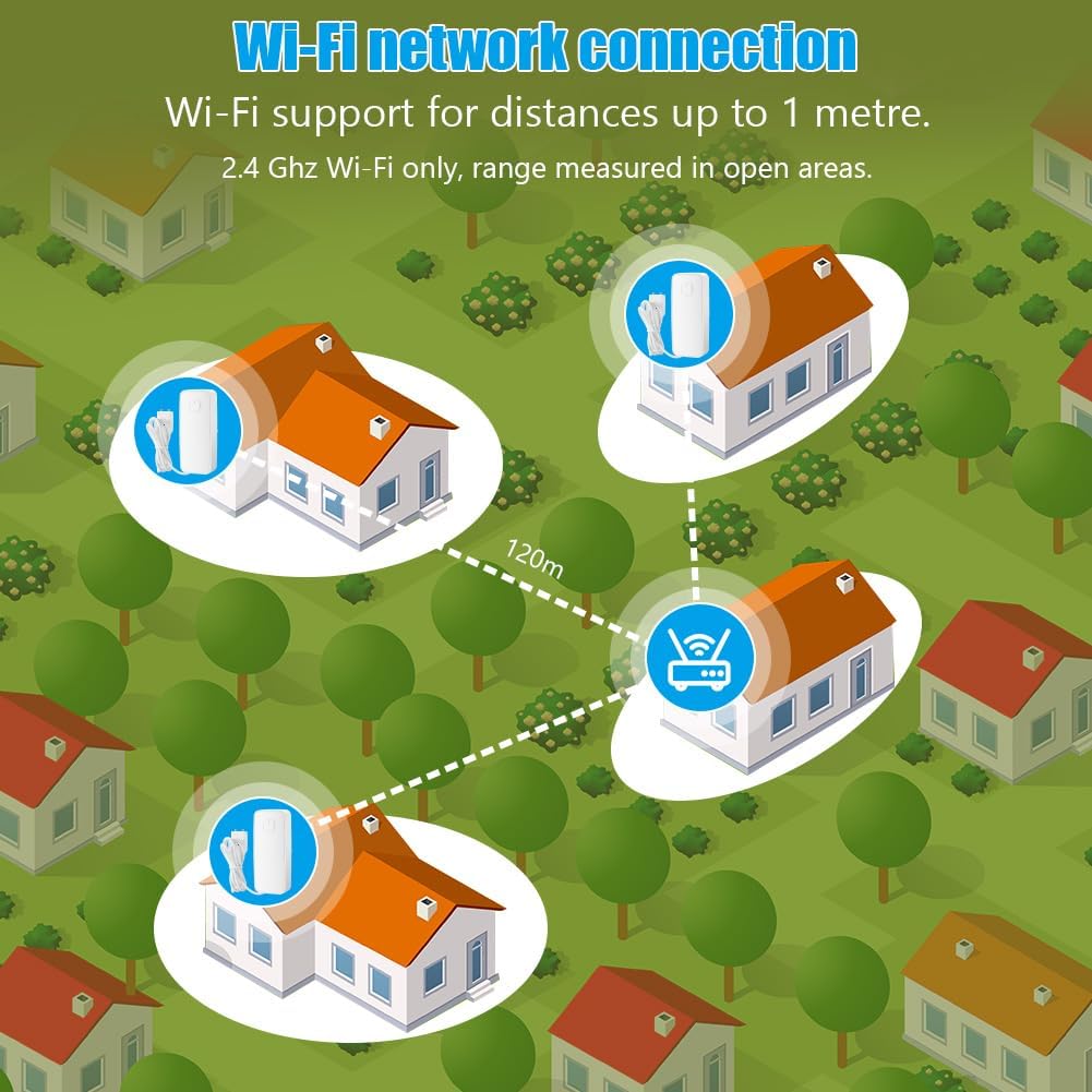 Flintronic Detektor wycieku wody Wi-Fi, inteligentny czujnik wycieku wody, alarm wody 80 dB z kablem wykrywającym 1 m, zdalne monitorowanie aplikacji, zasilanie baterią AAA, do kuchni, piwnicy,