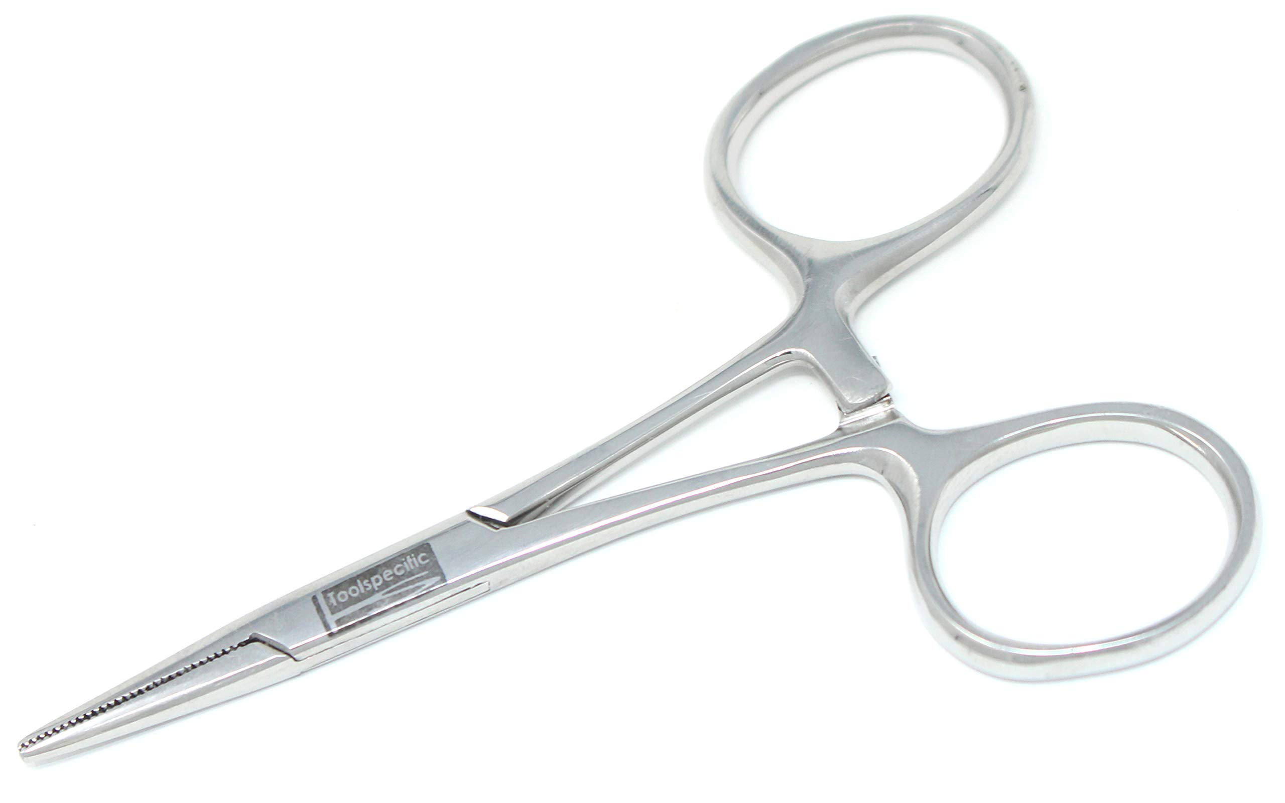 Toolspecific 3.5" Straight Body Piercing Stainless Steel 'Mozzi' General Purpose Locking Crocodile Holders