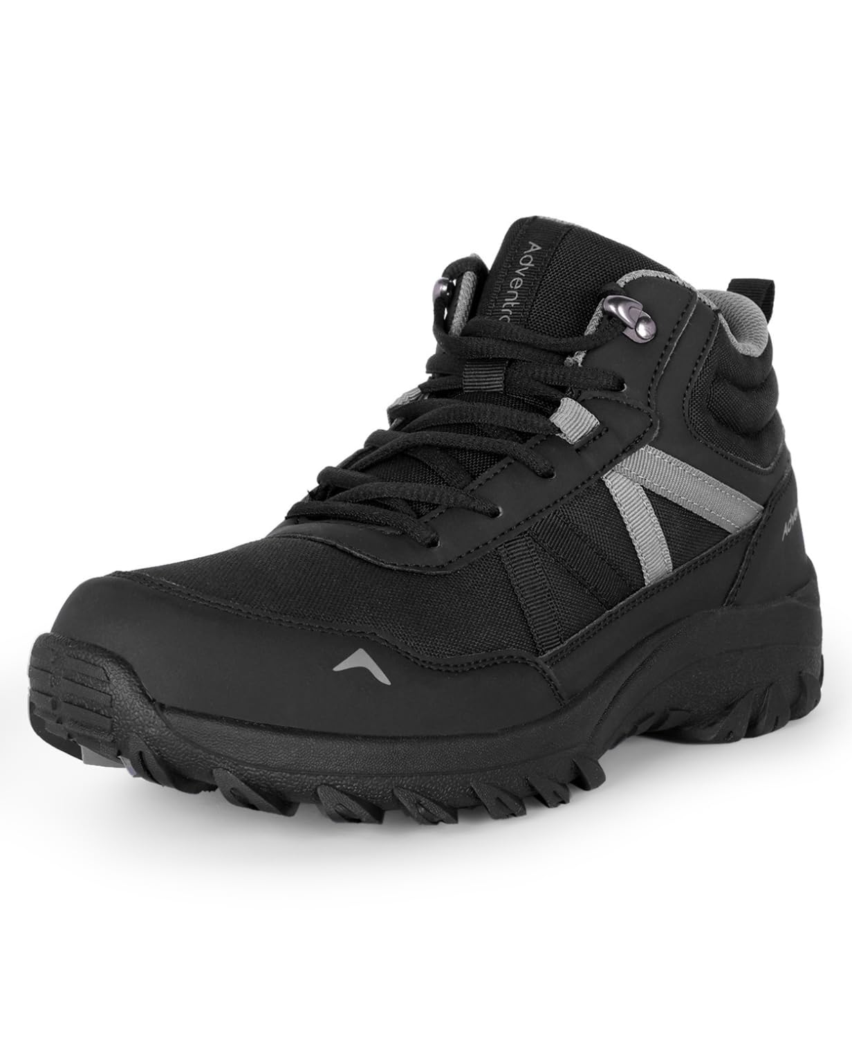 ADVENTRA Men's Mid Ankle Hiking Shoes - Outdoor Trekking Boots for Mountain Trails, Walking & Camping (UK Footwear Size System, Adult, Men, Numeric, Medium, 10.5)