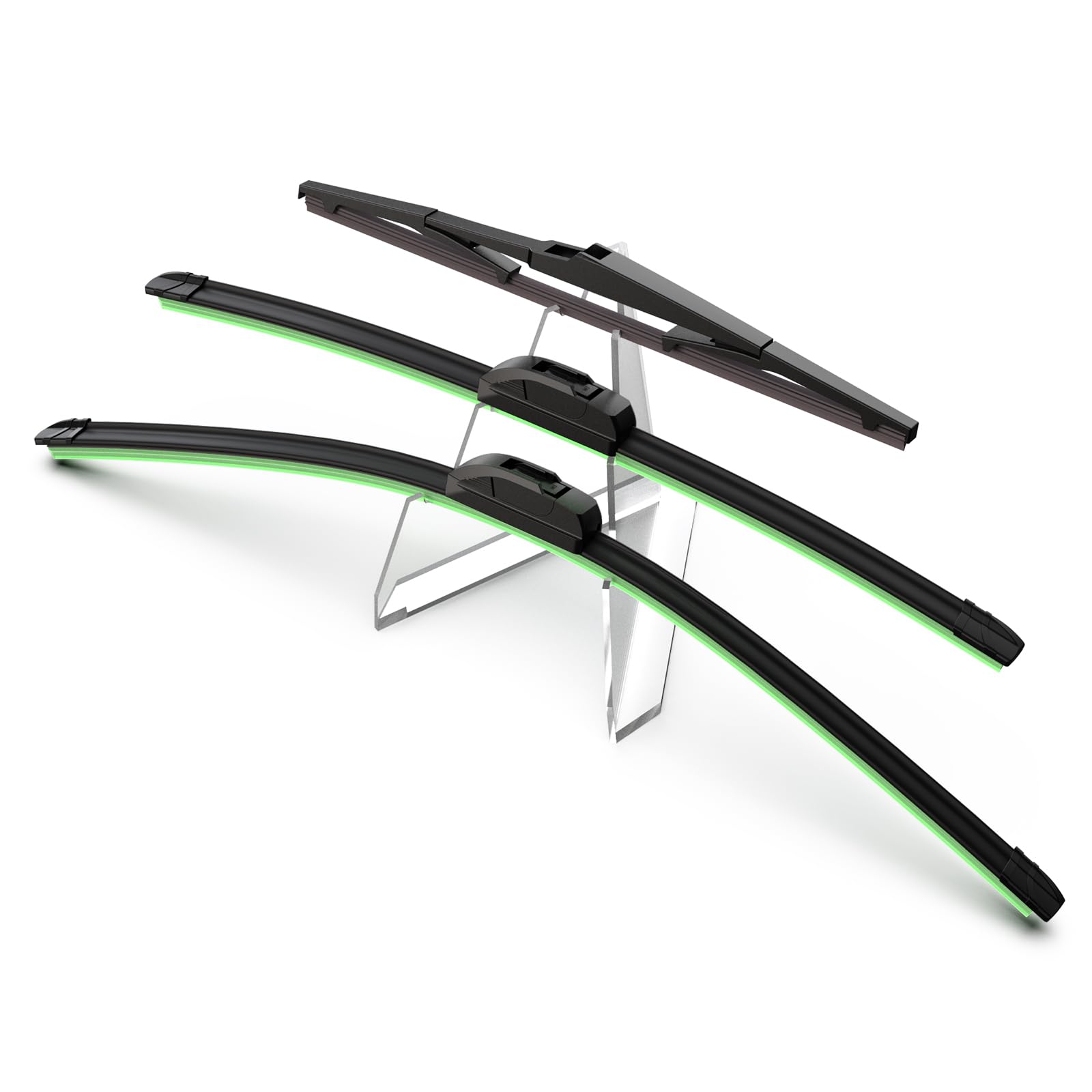 26"+22"+14" Windshield Wipers Blades Replacement for Lexus RX270/RX300/RX350/RX400h/450h 2004-2014 - Original Equipment Quality Front Rear Wiper Blade set - Hook