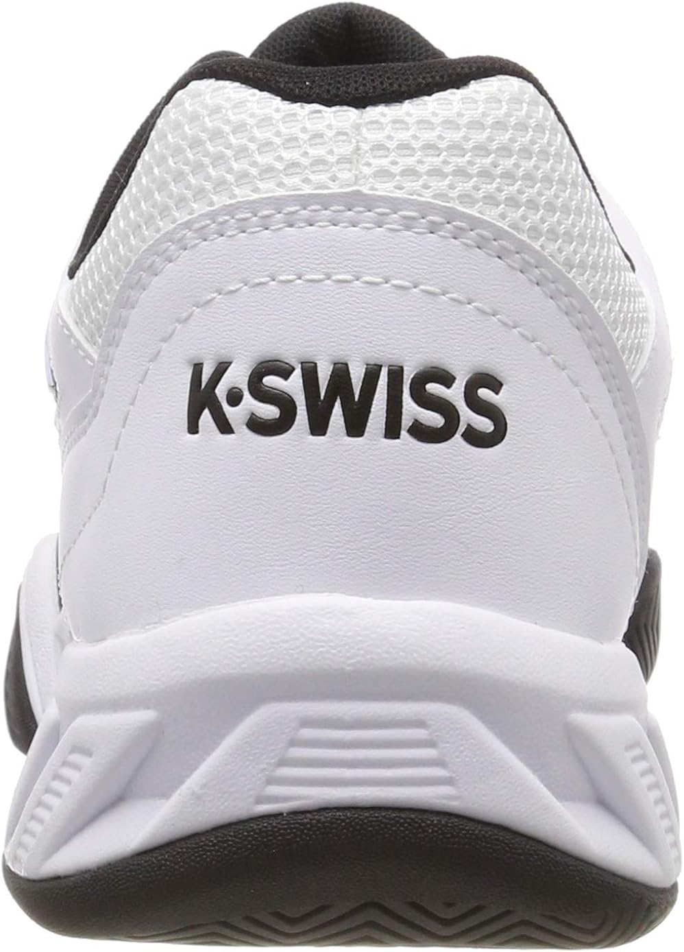 K-Swiss Men's Bigshot Light 3 Tennis Shoe (White/Black, 8.5)