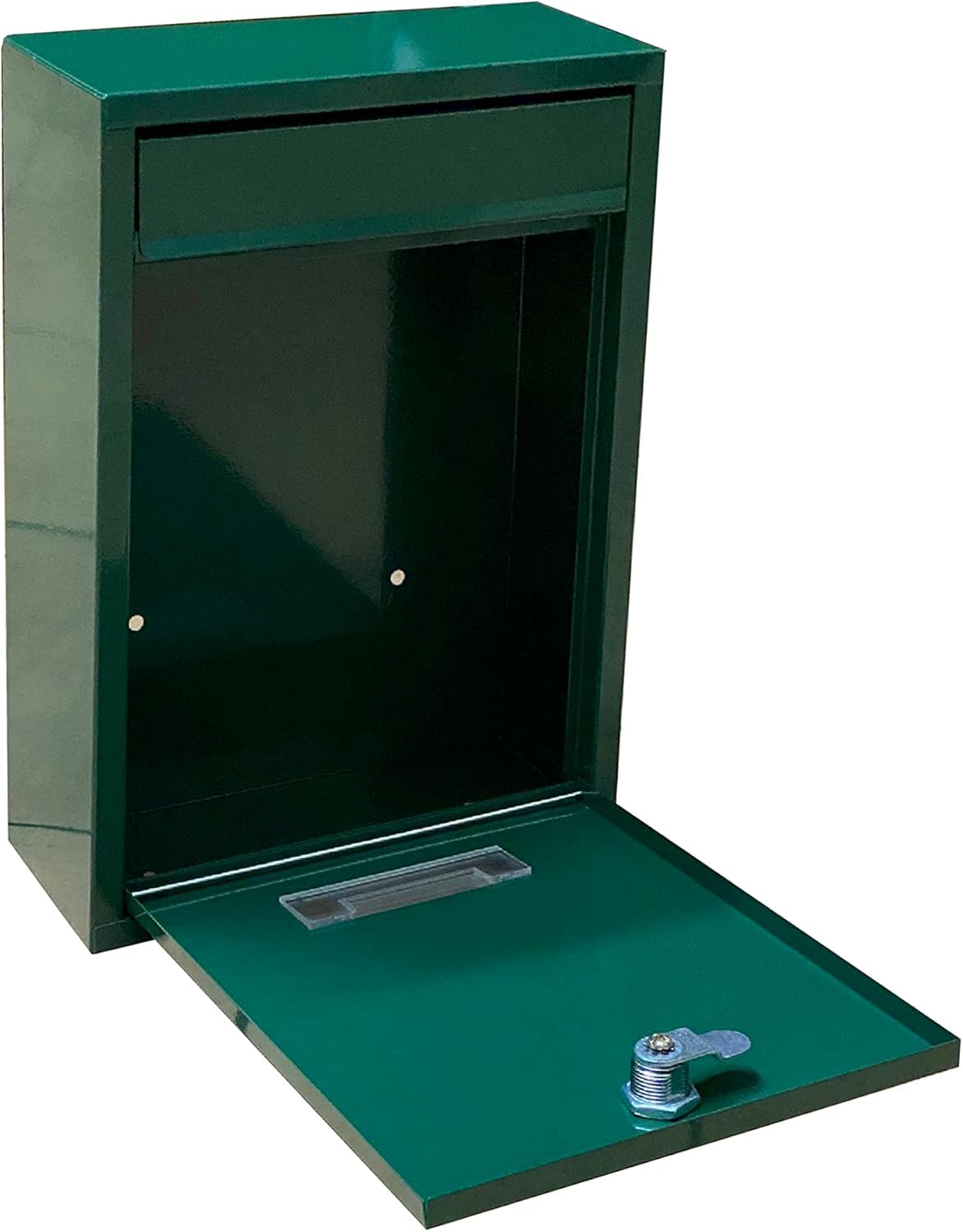 Kippen 10006AG - Boîte aux Lettres modèle Mail de Couleur Verte. Dimensions : 320 x 215 x 90 mm.