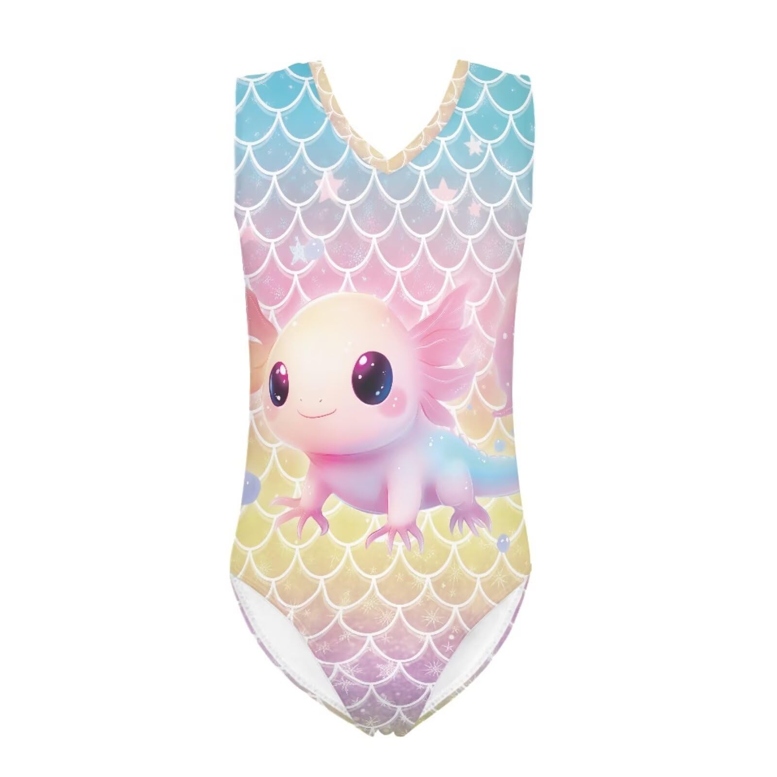 INSTANTARTS Leopard Leotard Girl Gymnastics Toddler Tank Biketards One Piece