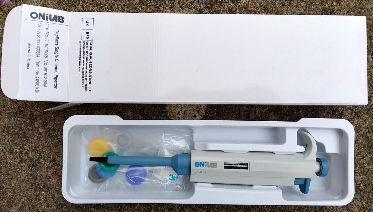 ONiLAB - Pipetas de un solo canal (voluen ajustable, icropipetas), 0