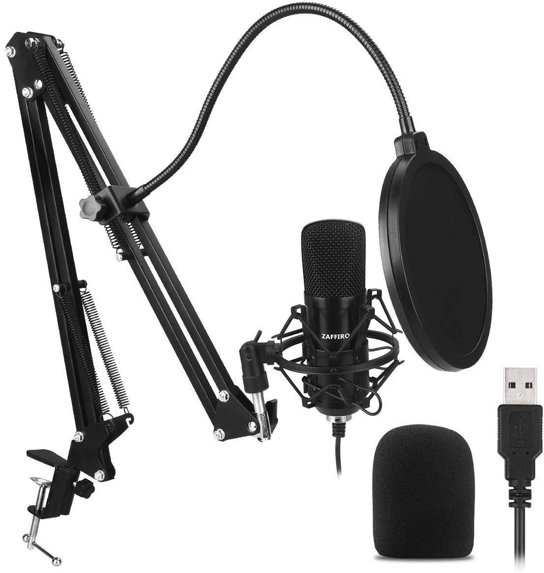 Amazon.co.jp: USBマイクキット プラグ&プレイ USBコンピューター