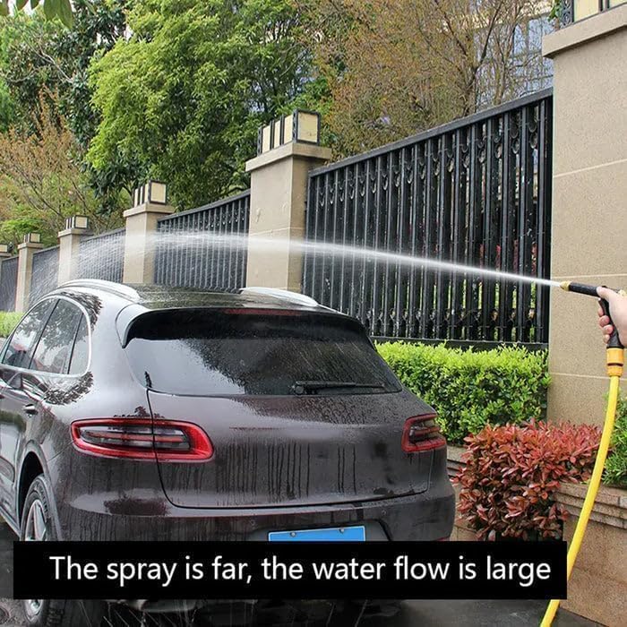Image of Bike Washing Spray Gun Machine, Water Pressure Gun for Car Wash, Water Gun - High Pressure Water Spray Gun for Car and Bike Cleaning, Heavy Duty Jet Spray for Car Wash, Nozzle for Garden Hose